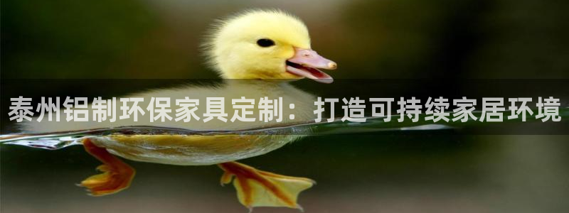 杏耀平台测：泰州铝制环保家具定制：打造可持续家居环境