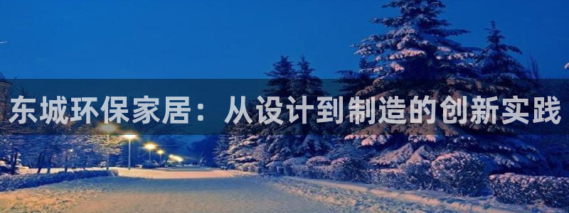 杏耀平台客户端：东城环保家居：从设计到制造的创新实践